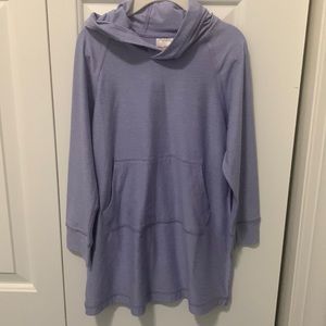 Recycled Sunblock UV Hoodie Dress - Hanna Andersson size 4